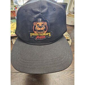 Five Nights At Freddys Fozbear's Pizza Snapback Hat Youth Size Characters